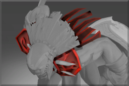 Frozen Coat of the Scarlet Raven