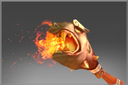 Frozen Flaming Scepter of Ancestral Luck