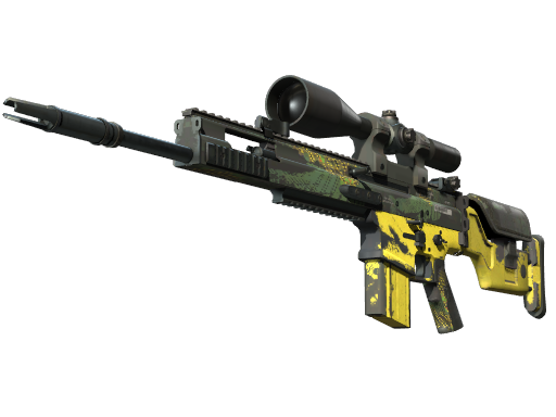 SCAR-20 | Jungle Slipstream (Well-Worn)