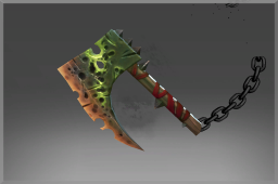 Inscribed Hatchet of the Nurgle Champion