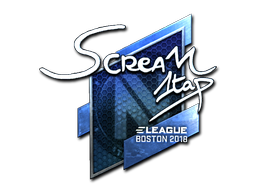 Sticker | ScreaM (Foil) | Boston 2018