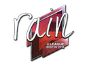 Sticker | rain (Foil) | Boston 2018