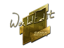 Sticker | WorldEdit (Gold) | Boston 2018