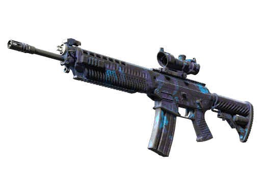 SG 553 | Aloha (Field-Tested)