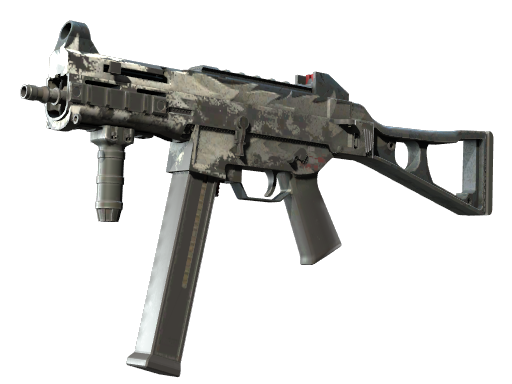 StatTrak™ UMP-45 | Arctic Wolf (Battle-Scarred)