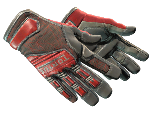 ★ Specialist Gloves | Crimson Web (Minimal Wear)