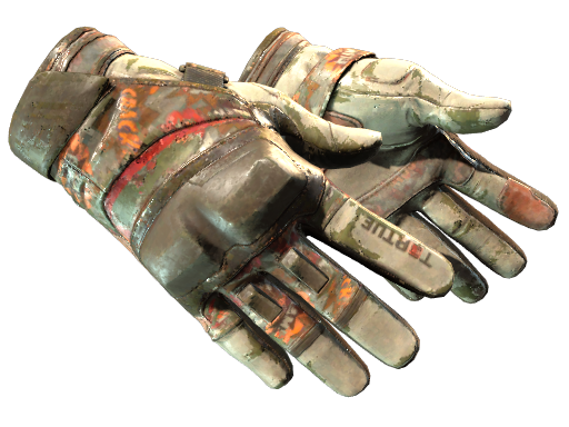 ★ Moto Gloves | POW! (Battle-Scarred)