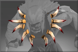 Frozen Necklace of Scarlet Raven