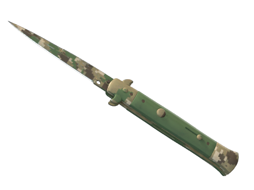 ★ StatTrak™ Stiletto Knife | Forest DDPAT (Field-Tested)
