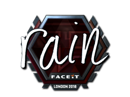 Sticker | rain (Foil) | London 2018