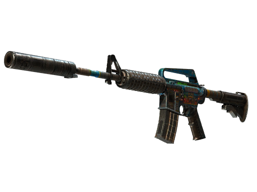M4A1-S | Control Panel (Battle-Scarred)