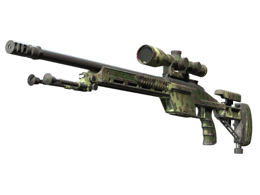 SSG 08 | Lichen Dashed (Field-Tested)