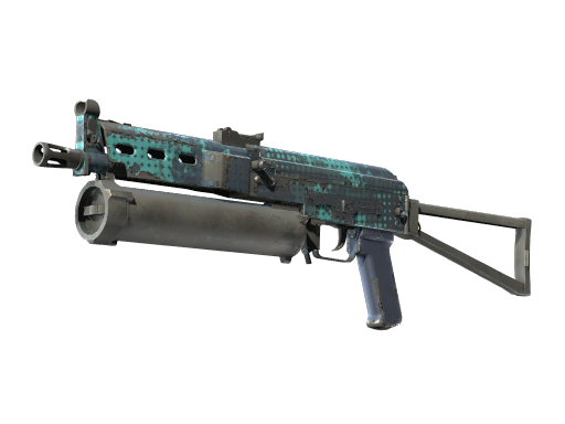 PP-Bizon | Cobalt Halftone (Field-Tested)