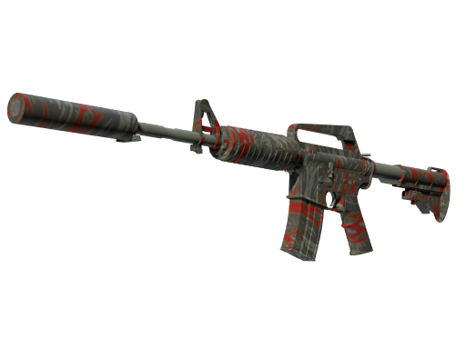 M4A1-S | Blood Tiger (Minimal Wear)