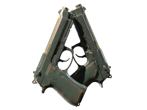 Dual Berettas | Contractor (Battle-Scarred)