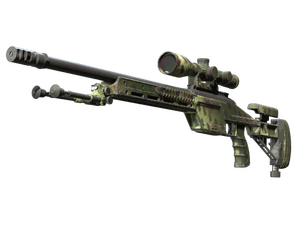 SSG 08 | Lichen Dashed