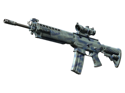 SG 553 | Wave Spray (Well-Worn)