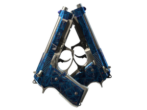 Dual Berettas | Cobalt Quartz