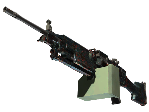 StatTrak™ M249 | Magma (Battle-Scarred)
