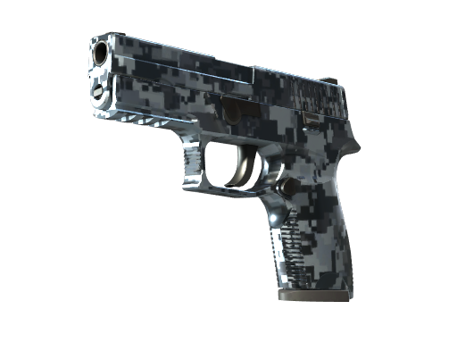 StatTrak™ P250 | Steel Disruption (Minimal Wear)