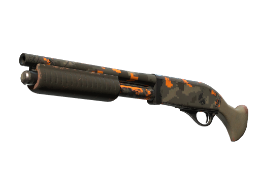 StatTrak™ Sawed-Off | Orange DDPAT (Field-Tested)