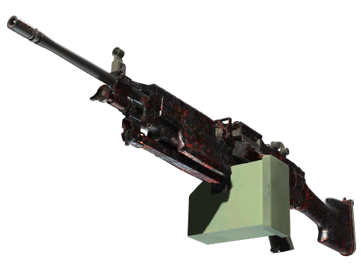 StatTrak™ M249 | Magma (Well-Worn)