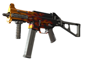 UMP-45 | Blaze (Minimal Wear)