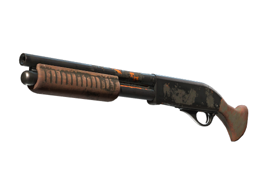 StatTrak™ Sawed-Off | Orange DDPAT (Battle-Scarred)