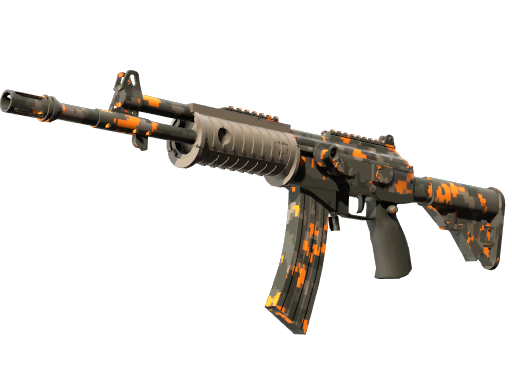 StatTrak™ Galil AR | Orange DDPAT (Minimal Wear)