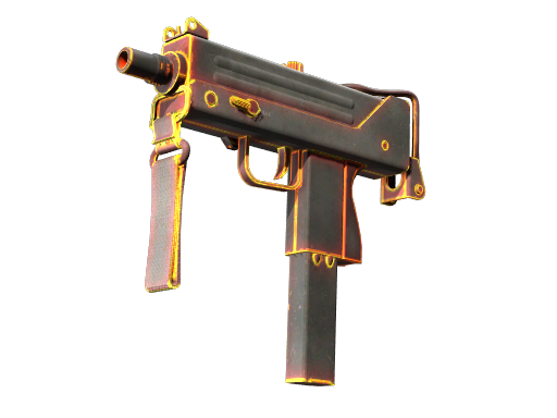 MAC-10 | Heat (Well-Worn)