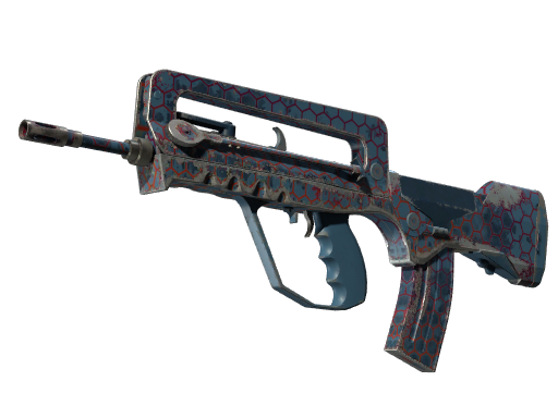 StatTrak™ FAMAS | Hexane (Well-Worn)