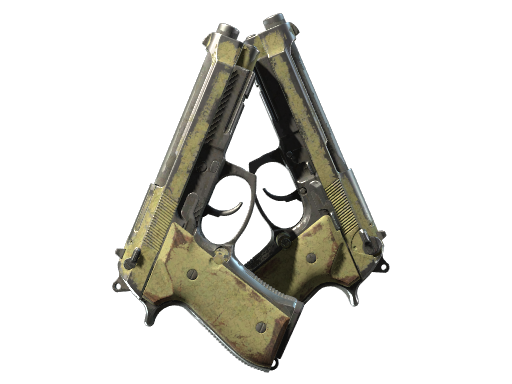 Souvenir Dual Berettas | Colony (Battle-Scarred)