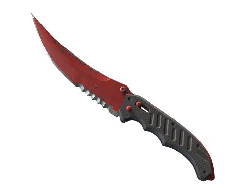 ★ Flip Knife | Crimson Web (Field-Tested)