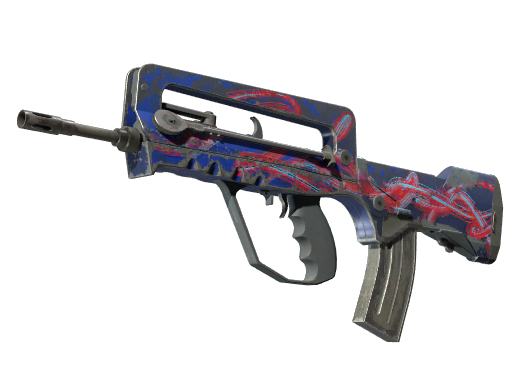 FAMAS | Afterimage (Well-Worn)