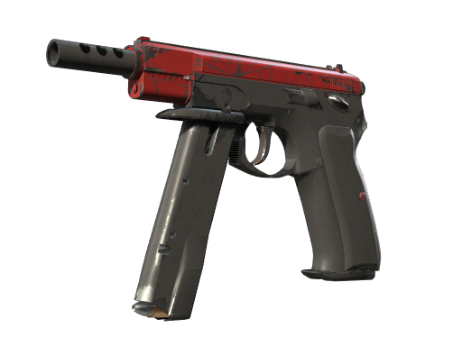 StatTrak™ CZ75-Auto | Crimson Web (Well-Worn)