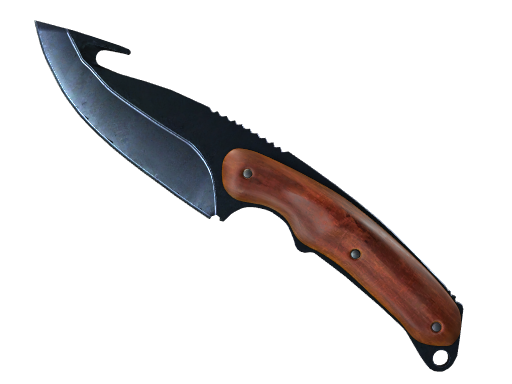 ★ Gut Knife | Blue Steel (Well-Worn)