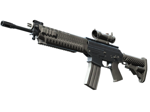 Souvenir SG 553 | Damascus Steel (Minimal Wear)