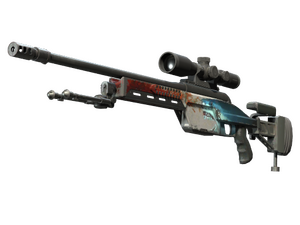 StatTrak™ SSG 08 | Blood in the Water (Field-Tested)