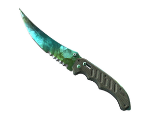 ★ StatTrak™ Flip Knife | Gamma Doppler Phase 4 (Factory New)