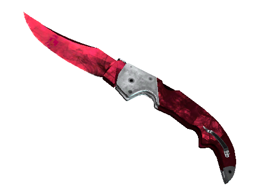 ★ Falchion Knife | Doppler Ruby (Minimal Wear)