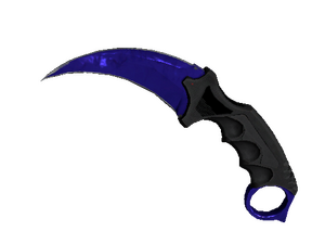 ★ StatTrak™ Karambit | Doppler Sapphire (Minimal Wear)