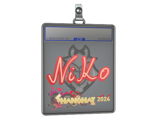 Sticker Slab: NiKo | Shanghai 2024