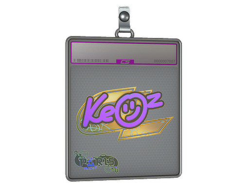 Sticker Slab: Keoz (Holo) | Paris 2023