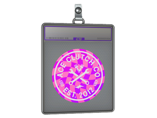 Sticker Slab: Ace Clutch Co. (Holo)
