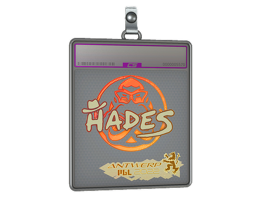 Sticker Slab | hades (Holo) | Antwerp 2022