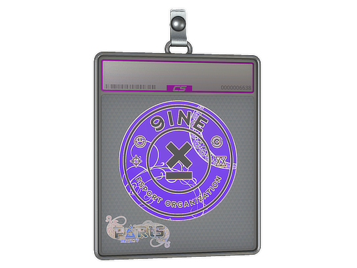 Sticker Slab: 9INE (Holo) | Paris 2023