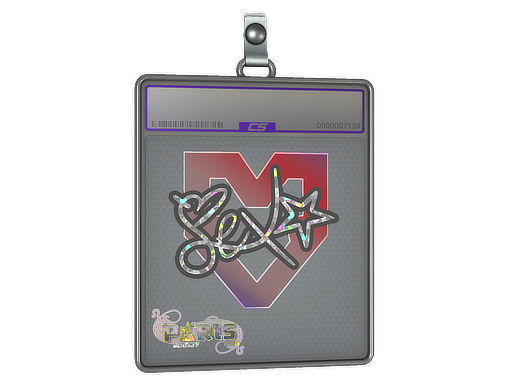 Sticker Slab | dexter (Glitter) | Paris 2023
