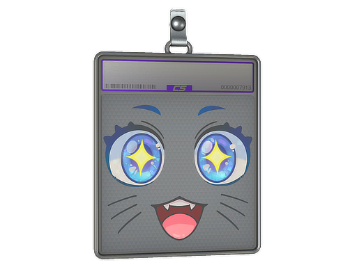 Sticker Slab: Kawaii Eyes (Glitter)