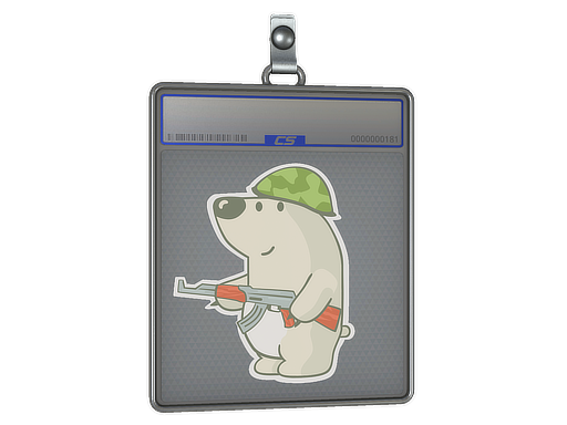 Sticker Slab: Nelu the Bear