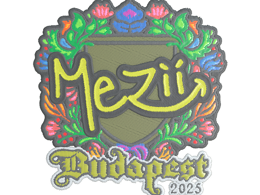 mezii (Embroidered) | Budapest 2025